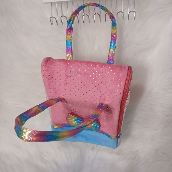 CHILDREN BACKPACK ONE SIDE ZIPPER CLOSURE NET FOR SPECIAL ITEMS W/ 2 HANDLES - Picture 6 of 14